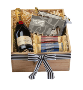Christmas Gift Hamper Vintage Style 18 Bottle Wooden Wine Box Champagne Crate