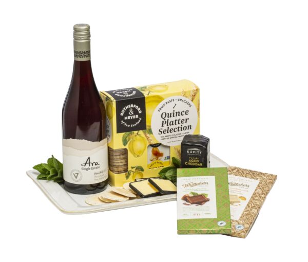 Wine & Cheese Hamper - you pick the bottle